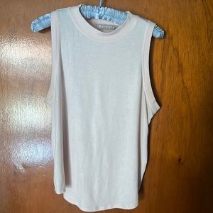 Athleta light pink sleeveless top in medium